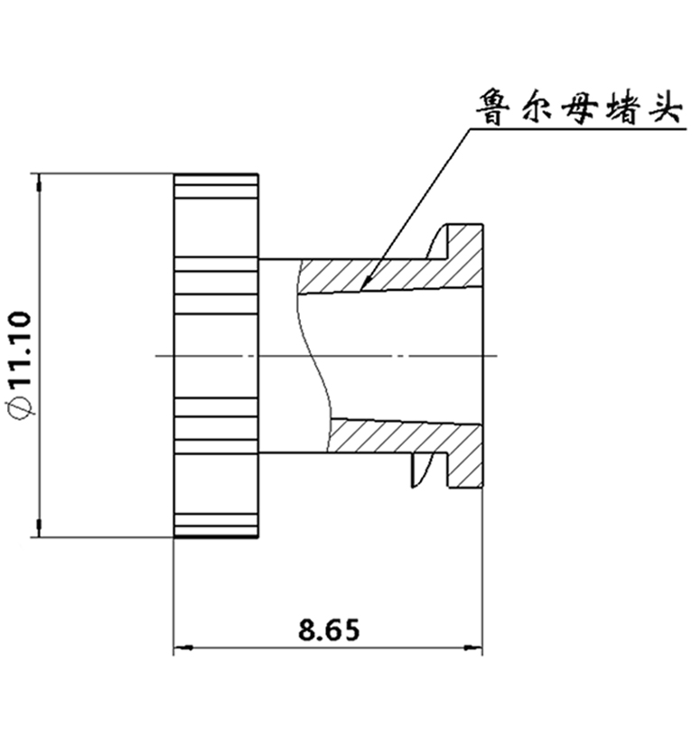 鲁尔母堵头